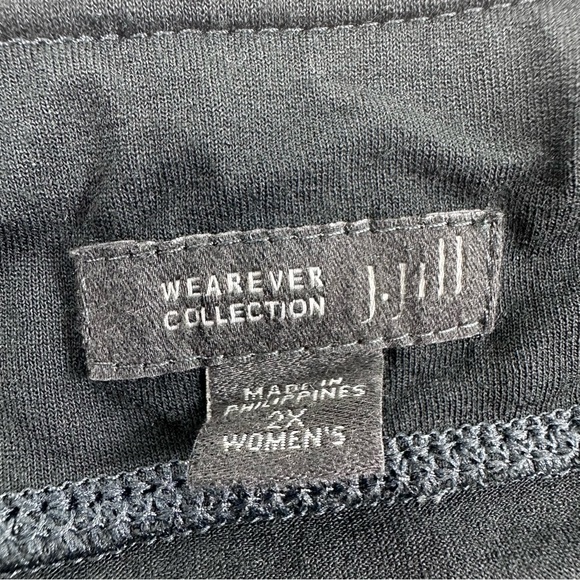 J. Jill Black A-Line Skirt 2X - Picture 3 of 6